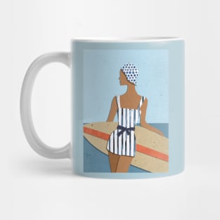 Summer Series Collage - Surf Style Mug